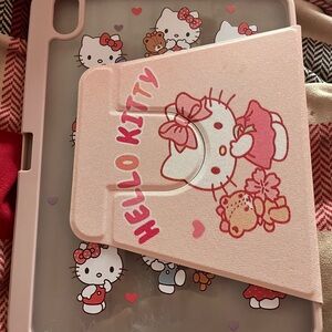 Hello Kitty Pink and Gray iPad Case